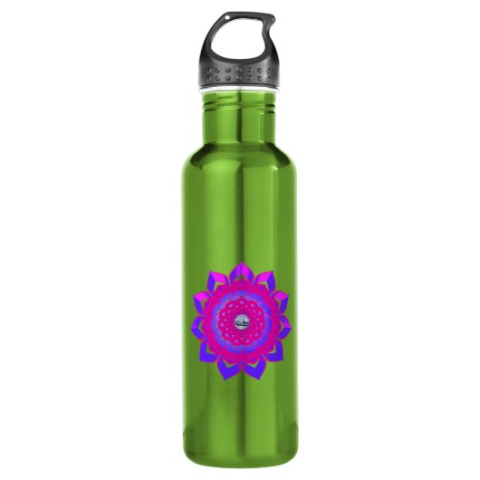 Bouteille D'eau Conception mystique unique (Devant)