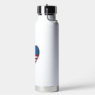 Bouteille D'eau Conception vectorielle vintage de softball USA dra
