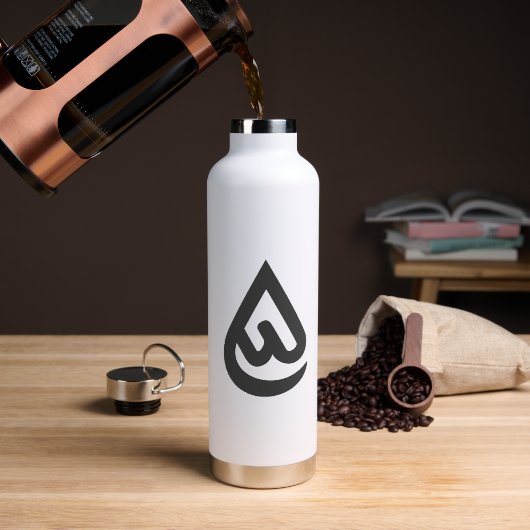 Bouteille D'eau conceptions Ardhon qui vous permettent de vous exp (Café (pivotée))