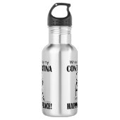 Bouteille D'eau Concertina Happy Place (Devant)