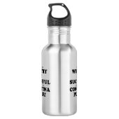 Bouteille D'eau Concertina riche et réussi (Dos)