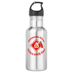Bouteille D'eau Conducteur Inflammable Cadeau pour Camionneur Dr