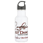 Bouteille D'eau Confessions d'une danseuse du ventre - (Devant)