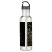 Bouteille D'eau Confetti Monogram Chic Gold (Dos)