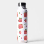 Bouteille D'eau Confiture de pain sucré et de fraise (Gauche)