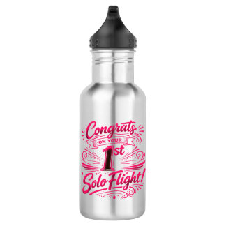Bouteille D'eau Congrats on your 1st Solo Flight!