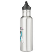 Bouteille D'eau Conscience de Cancer (Droite)