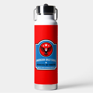 Bouteille D'eau Conservation et protection de l'aigle américain à