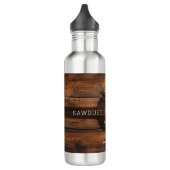 Bouteille D'eau Construction charpentier Bois foncé bois rustique (Gauche)