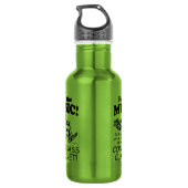 Bouteille D'eau Contrabass Clarinet Sentez La Musique (Dos)