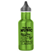 Bouteille D'eau Contrabass Clarinet Sentez La Musique (Gauche)