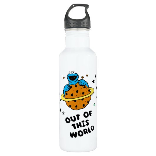 Bouteille D'eau Cookie Monster | Hors de ce monde (Devant)