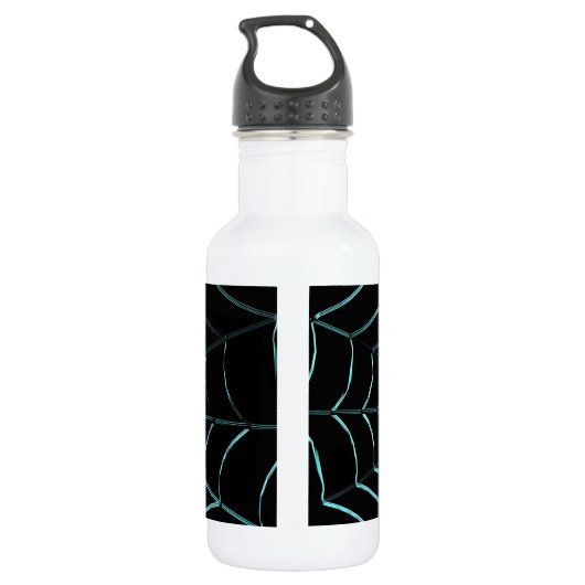 Bouteille D'eau Cool Blue Spider Web (Dos)