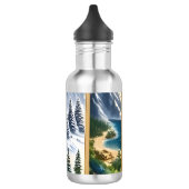 Bouteille d'eau cool de Zazzle (Gauche)