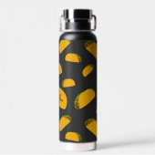 Bouteille D'eau Cool et amusant yummy taco motif Monogramme (Arrière)