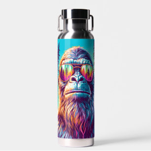 Bouteille D'eau Cool personnalisé Bigfoot dans lunettes de soleil