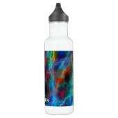 Bouteille D'eau Cool personnalisé Rainbow Lightning Storm (Droite)