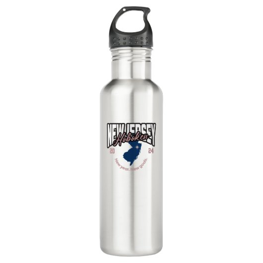 Bouteille D'eau Cool propre et élégant Hoboken New Jersey (Devant)
