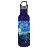 Bouteille D'eau Cool Starry Night Vincent Van Gogh peinture art (Devant)