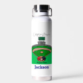 Bouteille D'eau Cooperstown Field Team Name Player Personnalisé (Arrière)