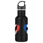 Bouteille D'eau Coq gaulois 2 (Devant)