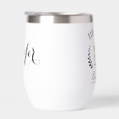 Bouteille d'eau Coquette Rose La Mariée (Droite)