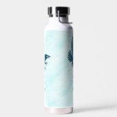 Bouteille D'eau Corbeau bleu dansant (Gauche)