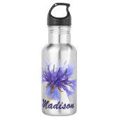 Bouteille D'eau Corfleur bleu (Devant)