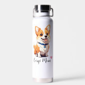 Bouteille D'eau Corgi Maman Chien Cuivre Vacuum (Arrière)