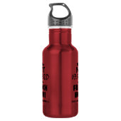 Bouteille D'eau Corne française observée (Dos)