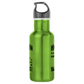 Bouteille D'eau Corne, gel du cerveau (Dos)