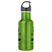 Bouteille D'eau Corne obsédée (Devant)