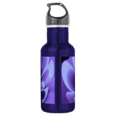 Bouteille D'eau Corolla Bleue Stimulée Pétales (Dos)