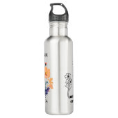 Bouteille D'eau Cosmic Flow • October Birth Flower Water Bottle (Dos)
