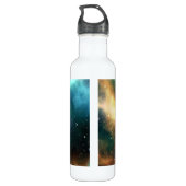Bouteille D'eau Cosmos Space Galaxy Good Vibes (Dos)