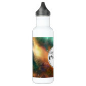 Bouteille D'eau Cosmos Space Galaxy Good Vibes (Gauche)