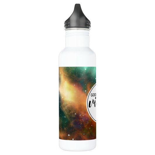 Bouteille D'eau Cosmos Space Galaxy Good Vibes (Gauche)