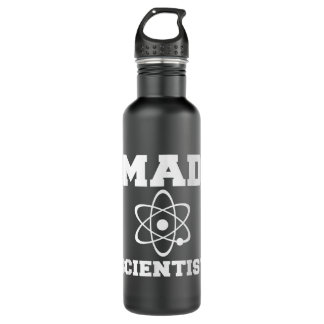 Bouteille D'eau Costume de scientifique fou Chimie Nerd Science am