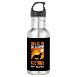 Bouteille D'eau Costume de toiletteur pour chien Halloween Silhoue