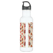 Bouteille D'eau Cosy Christmas Cocoa and Gingerpain Motif (Dos)