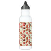 Bouteille D'eau Cosy Christmas Cocoa and Gingerpain Motif (Gauche)