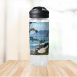 Bouteille D'eau Côte de l'Oregon Pittoresque<br><div class="desc">Restez trempés et motivés pendant vos séances d'entraînement quotidiennes avec cette bouteille d'eau en plastique claire qui présente l'image pittoresque d'un paysage marin de la côte de l'Oregon. Sélectionnez la taille et la couleur de votre bouteille d'eau. REMARQUE : Conception non optimisée pour le style de bouteille d'eau de l'enfant....</div>