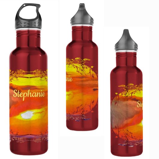 Bouteille D'eau Coucher de soleil 2443