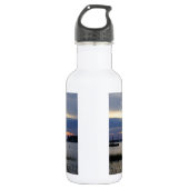 Bouteille D'eau Coucher De Soleil À Folly Harbour Water Bottle (Devant)