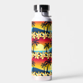 Bouteille D'eau Coucher de soleil tropical (Gauche)