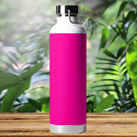 Bouteille D'eau Couleur solide rose néon<br><div class="desc">Un rose vibrant et électrisant,  plein d'énergie et d'excitation.Rappelons les néons illuminant une vie nocturne animée de la ville ou les teintes vives des fleurs tropicales,  cette couleur est audacieuse,  ludique et sans apologisme.Parfait pour faire une déclaration frappante.</div>