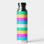 Bouteille D'eau Couleurs amusantes optimisées Texte de motivation (Plage)