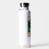 Bouteille D'eau Couleurs de la rivière Clearwater Idaho (Plage)