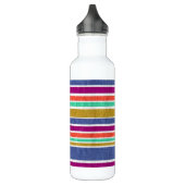 Bouteille D'eau Couleurs rétrospectives Tailles texturées (Gauche)