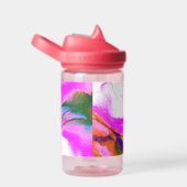 Bouteille D'eau Couleurs roses chaudes (Arrière Complet)